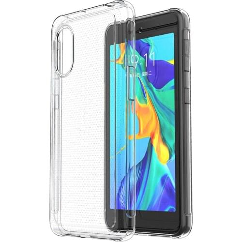 Camera Protective Soft Clear Phone Case for Samsung Galaxy Xcover 5 Xcover5 Ultra Thin Transparent Silicone Original Back Covers