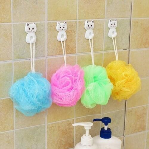 1pc Soft Shower Mesh Foaming Sponge Bath Bubble Ball Body Skin Cleaner Exfoliating Scrubber Back Brush Bathroom Accessories