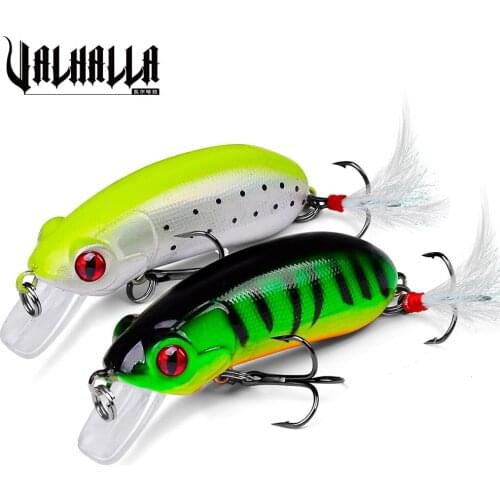 1pc COMDABA 10g-0.35oz Fishing Lure Crankbait Hard Bait with 8# Hooks Fishing Tackle Lure 3D Eye Crankbait 6.2cm-2.44" Set