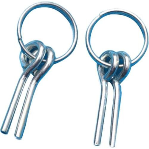 2PCS Awning Tent Poles Rings with 2 Pins glass fiber rod for Outdoor Camping Hiking Travel Ultralight Camping Accessories