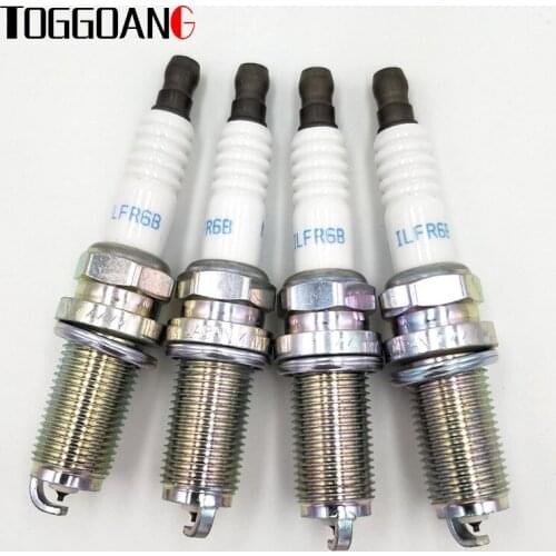 4pcs/lot Iridium Spark Plugs For Land Rover LR2 Volvo C30 S60 V50 Subaru Saab LR005483