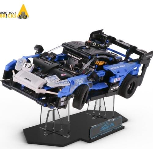 Acrylic Display Stand for 42123 Senna GTR High-Tech Vehicles Car(Not include the model)