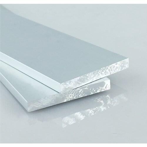 6063-T5 Aluminium plate 5mmx50mm length 450mm aluminum alloy oxidation thickness 5mm width 50mm