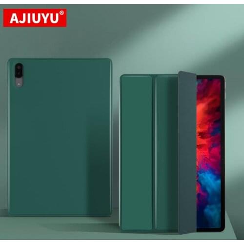 AJIUYU Case For Lenovo Xiaoxin Pad Pro 11.5 PU Smart Shell Stand Cover,Strong Magnetic Adsorption for xiaoxin pad pro TB-J706F N