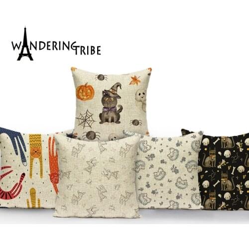 Case for Chair Pillow Slip Decorative Pillow Child Cushion Personalized Gifts Cat Cushion Cover Fundas De Cojines Funda Cojin