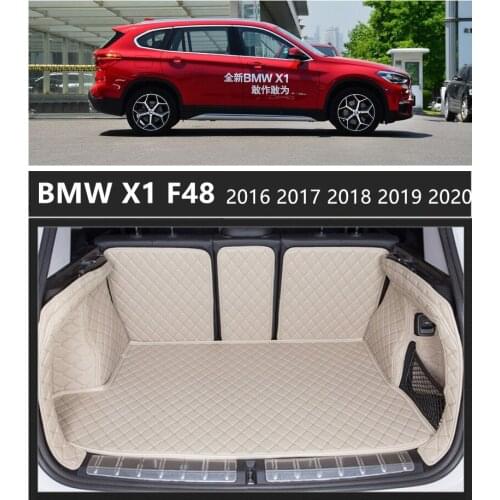 For BMW X1 F48 F49 2016 2017 2018 2019 2020 High Grade Full Rear Trunk Cargo Mat Tray Liner Protector Foot Pad
