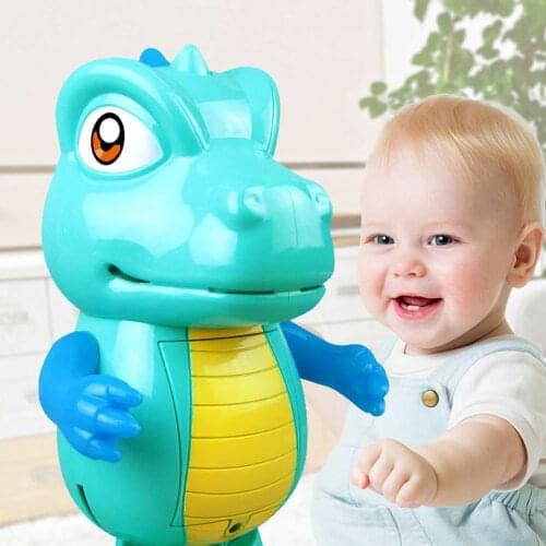 Electric Dancing Dinosaur LED Light Music Model Interactive Toy Children Gift