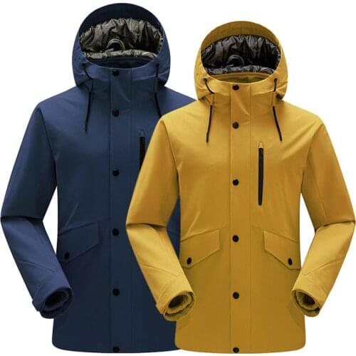 Ski Jacket Men Winter Thick Warm Windproof Waterproof Outdoor Sports Snow Jackets Hot Ski Equipment Snowboard Jacket Men Brand