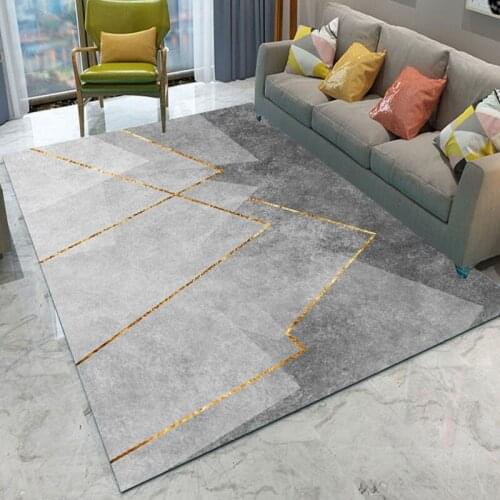 Washable Modern Geometric Large Rugs Carpet Area Rugs Rug Carpets for Living Room Bedroom Non-slip Kids Room Decor Floor Mats