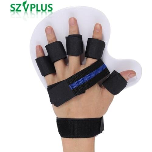 Apoplexy Fingers Separating Plate Hand Finger Spasm Extension Board Splint Orthosis Therapy Rehabilitation for Stroke Hemiplegia