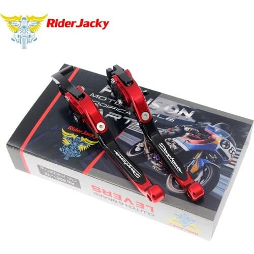 Riderjacky For Triumph DAYTONA 675 2006-2017 2011 2012 2013 2014 2015 2016 Motorcycle CNC Folding Extendable Brake Clutch Levers