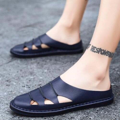 Slides for Men Women Breathable Sea Beach Pool Slippers Soft Sole Garden Clog Aqua Shoes Trekking Wading Plus Large Size 35-48