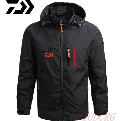 Daiwa Outdoor Commander Tactical Fishing Clothing Autumn Winter Fishing Wearproof Windproof Jacket Camouflage Hiking Jacket