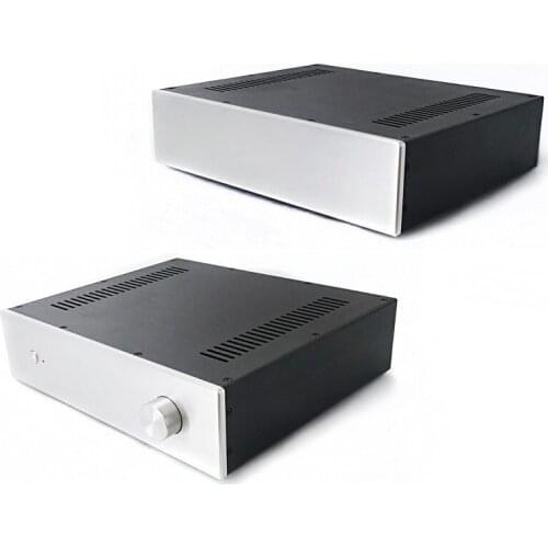 Size W360 H92 D308 BZ3609 Full Aluminum Power Amplifier Supply Chassis DIY AMP Enclosure Preamplifier Chassis