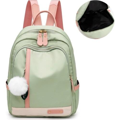 Womens Backpack Portfolio to School Fashion Girl Bagpack Large Capacity Briefcase for Teens Female Travel Bag Gift Pendant M141