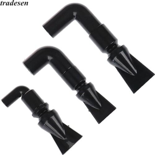 1PC Black Aquarium Tank Pump Duckbill Water Outlet Nozzle Duckbilled Return Pipe Fitting Size S/M/L High Quality