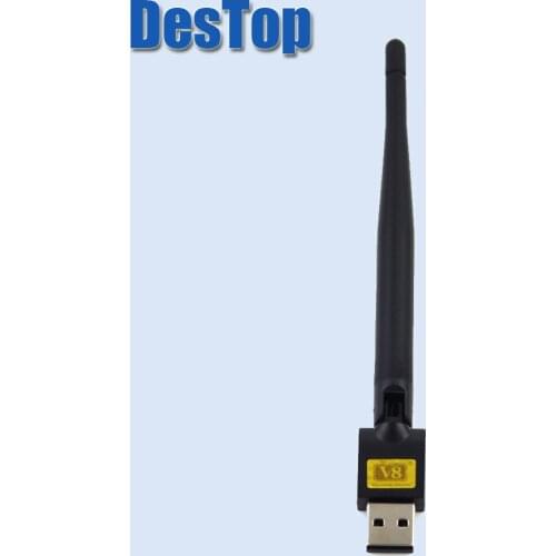 [GENUINE] FREESAT V8 USB wifi with Antenna work for Freesat V7 V8 series digital satellite receivers and other FTA set top box