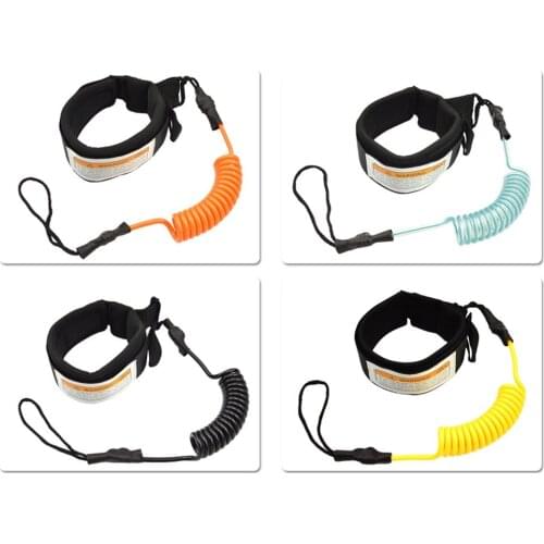 1PC TPU Surfing Kayak Leash Rope Boat Safe Paddle StandUp Paddle Hand Rope For Surfing Surfboard Canoe Water Sports Accessories