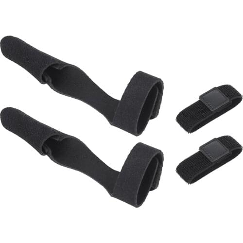 2Set Portable Fishing Rod Belt High Flexibility Pole Protection Cap Strap Fastening Bandage Set Accessory