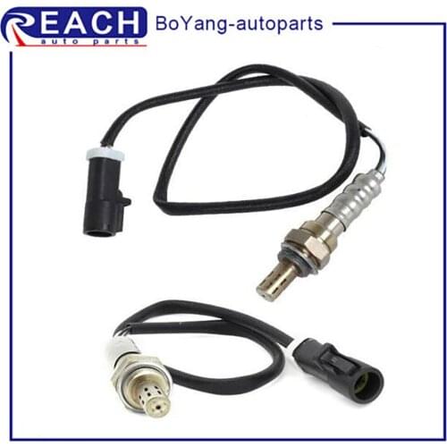 2pcs O2 Oxygen Sensor 4 Wires Upper Upstream Downstream Replacement for For 1995 1996 1997 Ford Ranger 2.3L 234-4609 234-4611