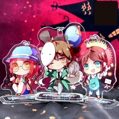 Game Key Chain Identity V Naib Subedar Michiko Eli Clark Aesop Carl Anime Cosplay Acrylic Figure Keychain Pendant Keyring Gifts