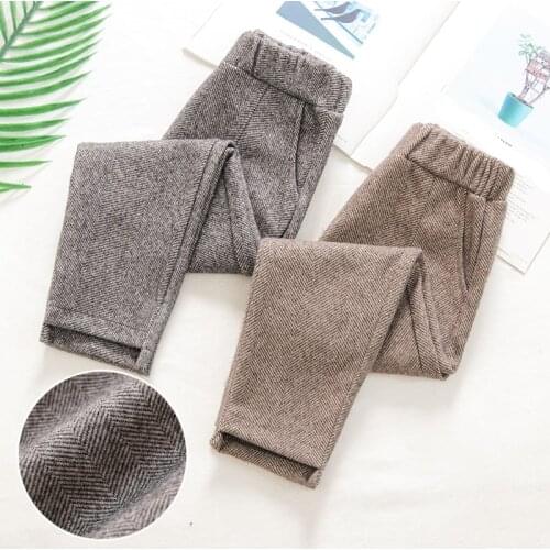 Girls pants kids autumn Spring clothes children pants for baby Girl trousers size110~160 maonizi