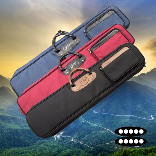 Billiard Case 7/10 Holes Oxford Cloth Black/Blue/Red Carrying High Capacity Billiard Pool Cue Case Kit Billiards Accessories