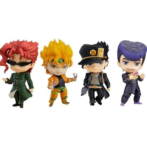 10cm Anime Figure JoJos Bizarre Adventure Higashikata Josuke 1276# PVC Action Figure Toy Kujo Jotaro Collection Model Doll Gift