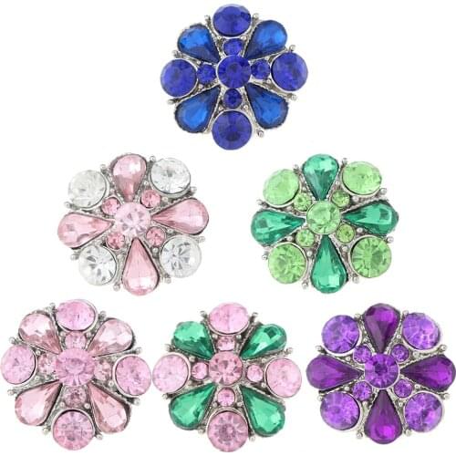 JaynaLee 18-20mm Metal Ginger Snap Button Fit Ginger Snaps Bracelets Jewelry for women men gifts GJS5448