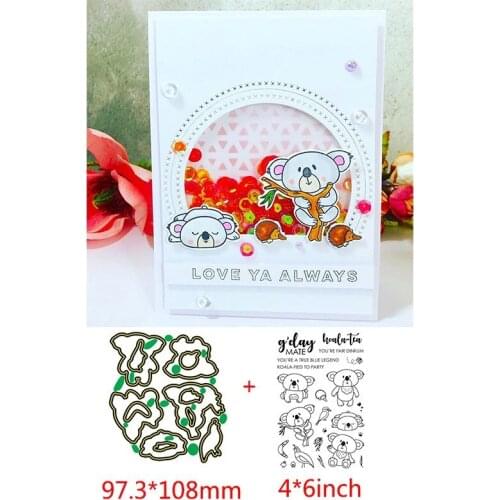 2020 Hot Coala "you Are Fair Dinkum"Metal Cutting Dies&Coordinating Stamps For Scrapbooking Craft Die Cut Card Making Embossing