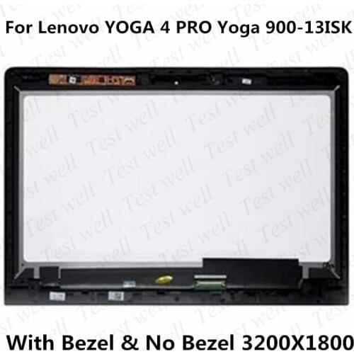 LCD matrix For Lenovo YOGA 4 PRO Yoga 900-13ISK 900-13 80MK 80UE 13 inch laptop LCD touch screen assembly display LED LTN133YL05