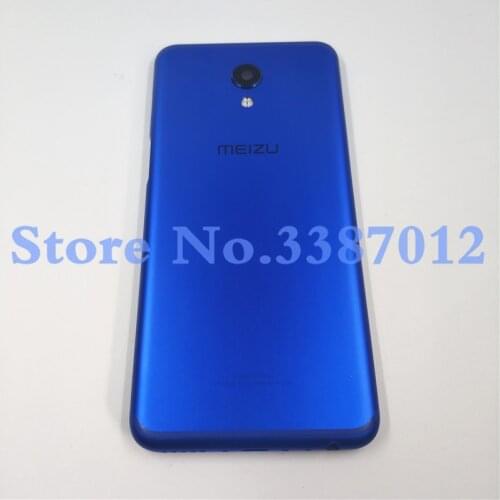Original Metal Back Housing Battery Cover Case Rear Door For Meizu M6s S6 Mblu Meilan S6 With Camera Lens