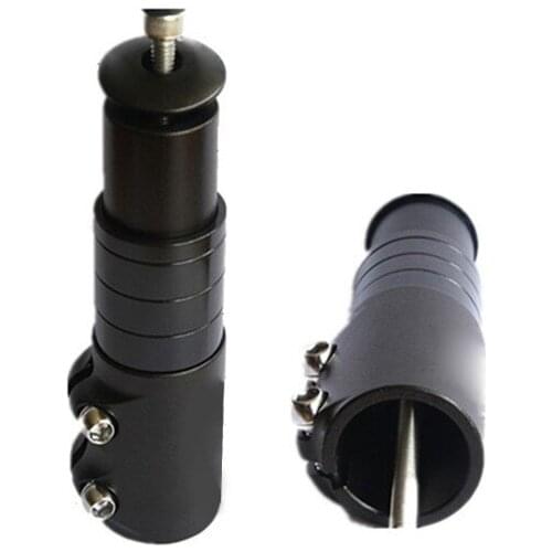 New Aluminum Alloy Bicycle Fork Stem Extender Handlebar Riser Head Up Adapter