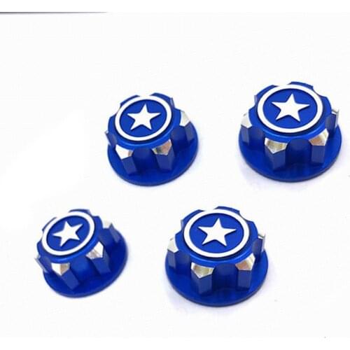 XRSRACING 1.25 thread distance 17mm Dustproof non-slip nut for 1/8 Buggy Monster truck Truggy Team ARRMA JQ XRAY