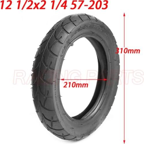 12 Inch Tyres 12 1/2x2 1/4 57-203 Tires & Inner Tube Fits Electric Bicycle, Baby Carrier Baby Carrier, Folding Electric Bicycle