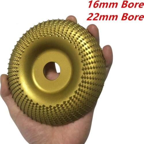 Woodworking Angle Grinding Wheel Wood Sanding Carving Disc Angle Grinder Wheel For Rapid Removal Shaping 16mm 22mm
