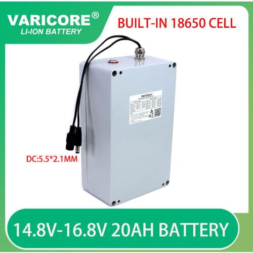 VariCore 14.8V 20ah solar street light lithium battery camera monitoring 16.8V waterproof backup Solar Monitoring batteries