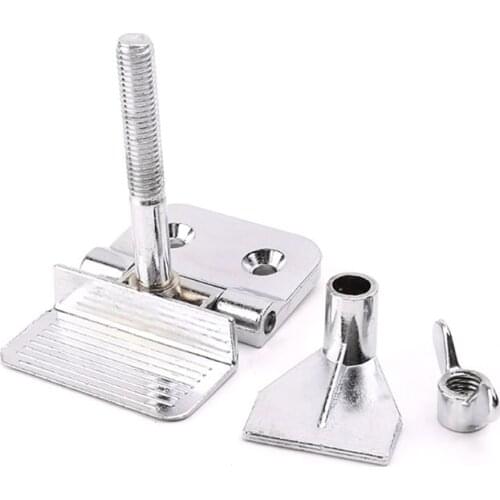 2pcs Zinc Alloy Silver Screen Printing Fixture Hinge Clip Butterfly Hinge Clip Diy Fixed Screen Tool Clip