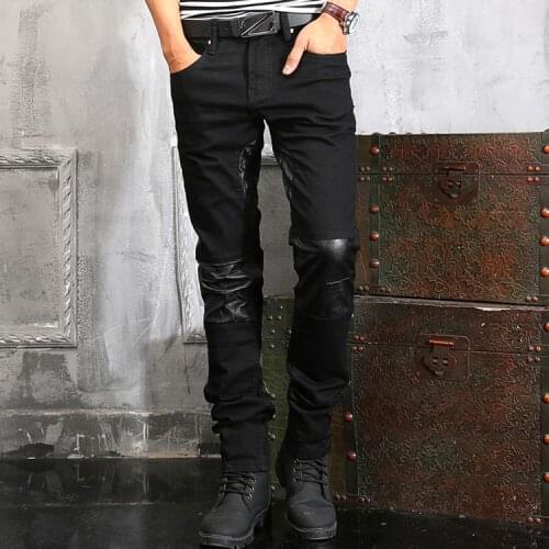 ZHQUNHUU Mens Autumn Jeans