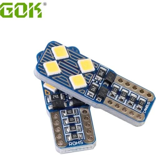 10pcs 2019 NEW Canbus T10 W5w 8smd 3030 New High Bright Led Width Lamp reading indoor lamp No Error Report clearance bulb 12V