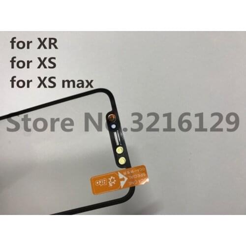 2pcs Original Front Screen Panel Outer Glass Len with OCA Assembly for iPhone X XR XS max 11 11PRO MAX Replacement Repair Parts