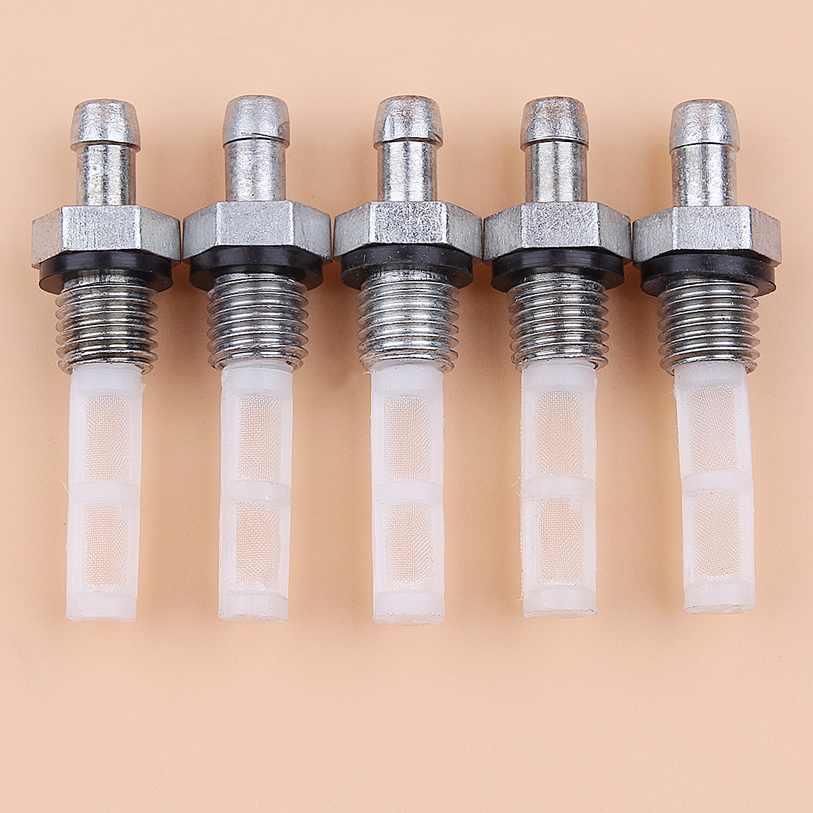 5Pcs/lot Fuel Joint Filter For HONDA GX270 GX200 GX160 GX240 GX140 GX110 GX120 168F Gasoline Engine Motor Parts For Generators