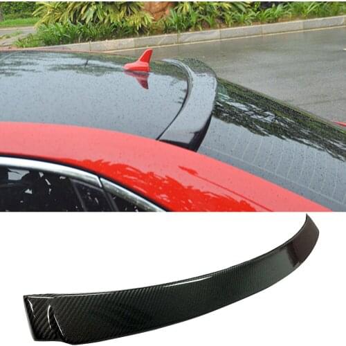 A3 Carbon Fiber Car Rear Roof Boot Lip Wing Spoiler for Audi A3 Sline S3 2017 Car Rear Roof Spoiler Wing
