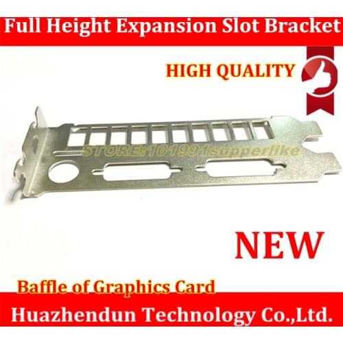 DEBROGLIE 1PCS/LOT Double-deck baffle nVIDIA Video Graphics Card Full Height Expansion Slot Bracket with DVI dvi TVO