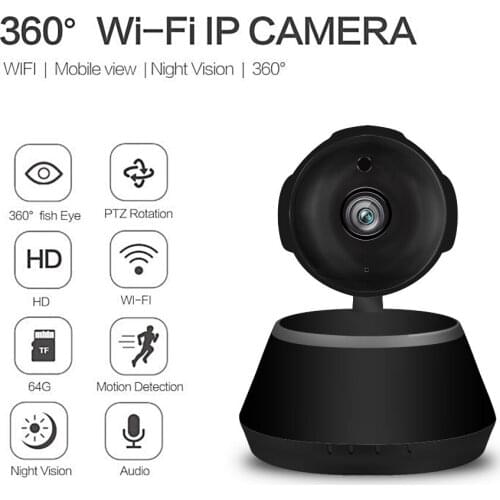 Home Security IP Camera Wireless Smart WiFi Cameras WI-FI Audio Record Surveillance Baby Monitor Perfect Gift Easy to Operate