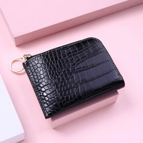 FONMOR Luxury Crocodile Pattern Design Brand Leather Wallets For Women Money Bag Zipper Purse Female Wallet Case Cards Holderst