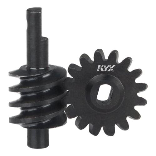 KYX Racing Hardened Steel Axle Gear Set Diff Gear Upgrades Accessories for 1/24 RC Crawler Car Axial SCX24 Deadbolt JLU C10 B-17