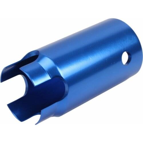 Mayitr 1pc Blue Aluminum Ignition Lock Puller Removal Disassembly Tool Fit For Mercedes Benz W129 W140 W202