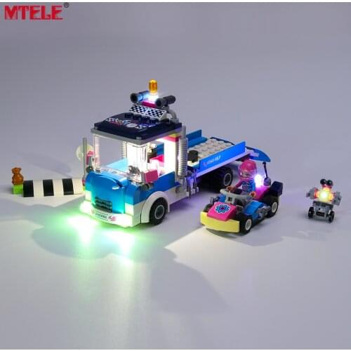 MTELE Brand LED Light Up Kit For 41348 , (NOT Include The Model)