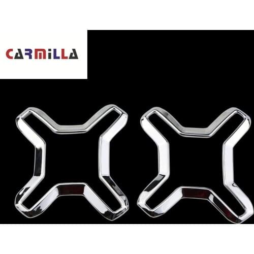 Car Rear Lights Cover Back Lamps Trim Sticker Fit for Jeep Renegade 2014 2015 2016 2017 2018 2019 Accessories